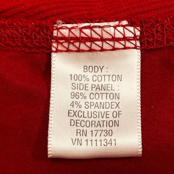 CONVERSE ONE STAR Red Long Sleeve Button-up Shirt - Size Large - Picture 6 of 7